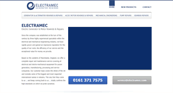 Desktop Screenshot of electramec.com